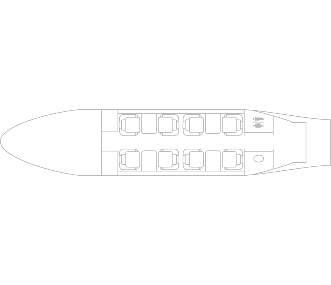 Learjet 45 interior aircraft specifications
